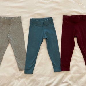Set of Three Primary "The Legging" Size 2